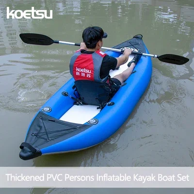 Fishing Kayak Inflatable - KOETSU 1-2 Kişi Şişme PVC Kayık
