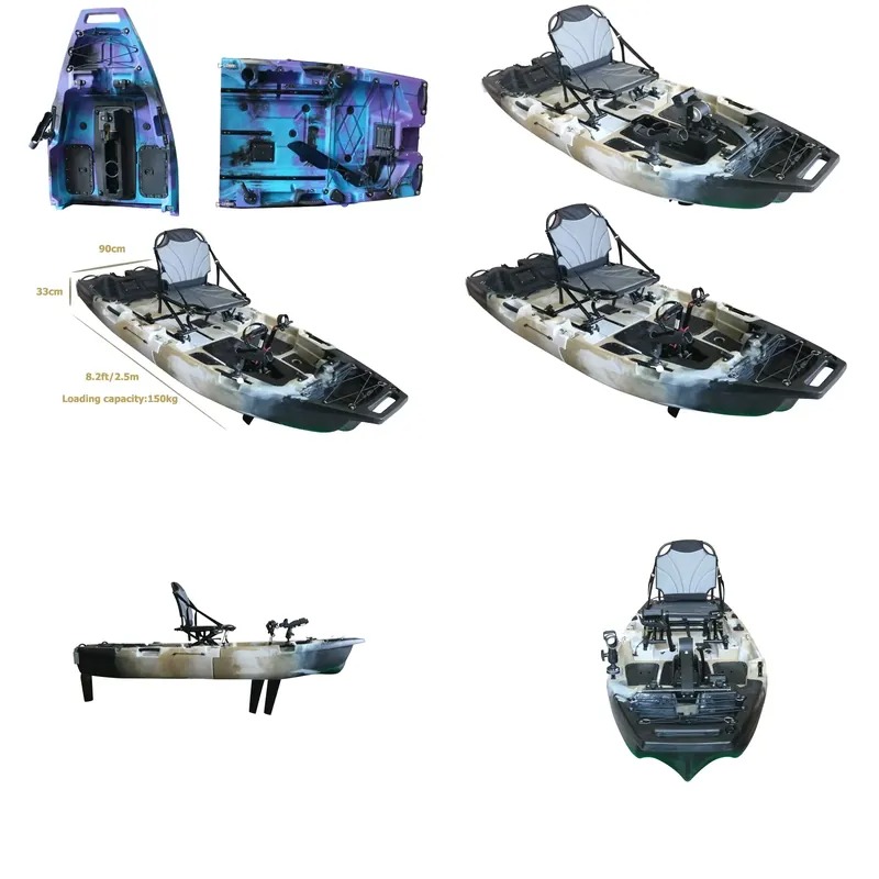 8ft Modüler Tek Kişilik Fin Pe - Fishing Kayak Pedal Drive incelemesi ve fiyatı