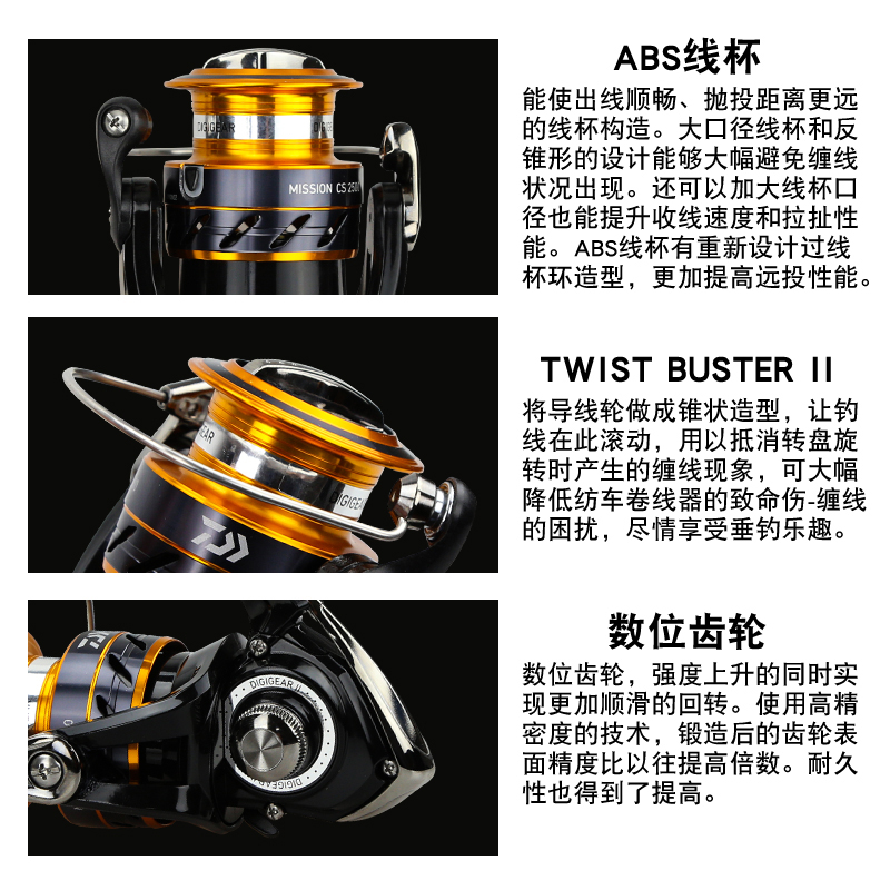 DAIWA MISSION CS Balıkçılık Ma - Daiwa Reel Bg incelemesi ve fiyatı